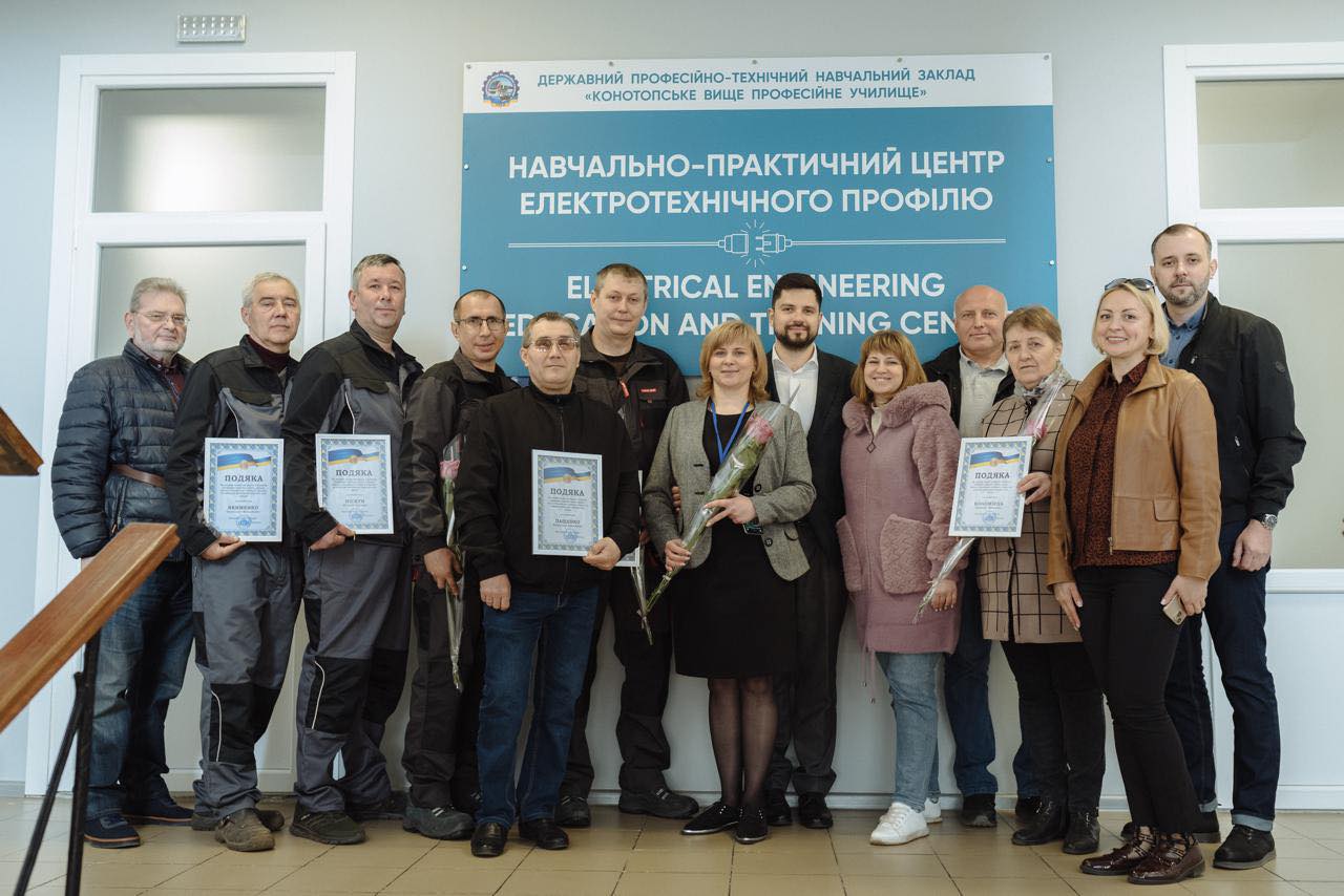 Олександр Качура відвідав місце, де формується майбутнє відбудови нашої країни — Конотопське вище професійне училище